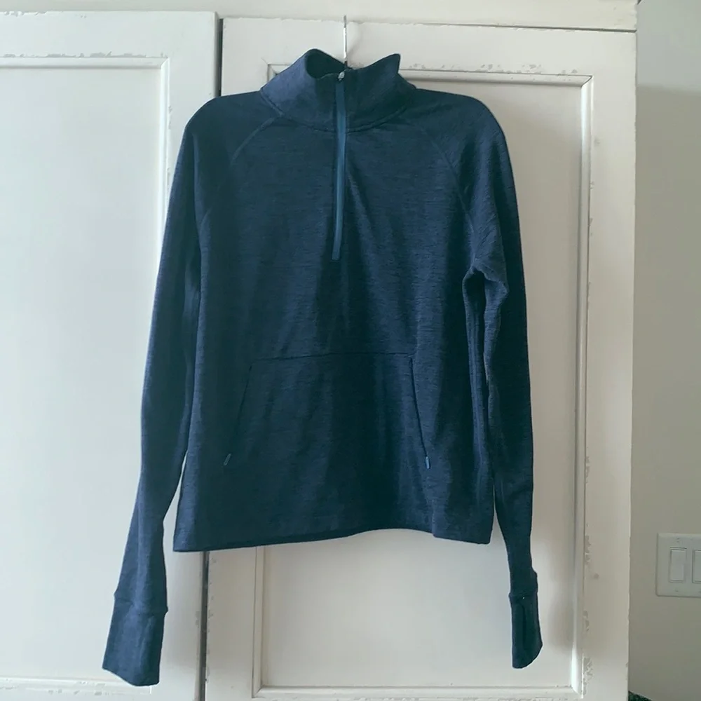 NWT Outdoor Voices Fleece Half Zip - Picture 3 of 6